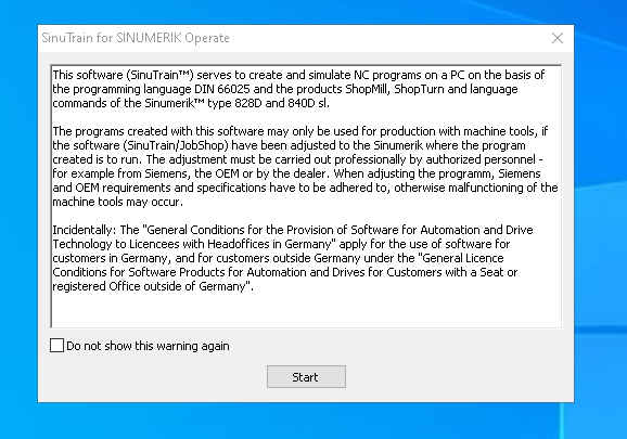 Siemens SinuTrain SINUMERIK Operate V4.4 ED.2
