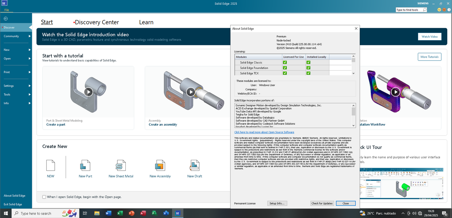 Mechanical Engineering Master 2025