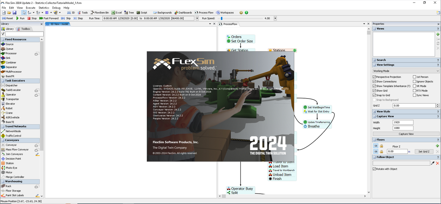Flexsim Enterprise 2024