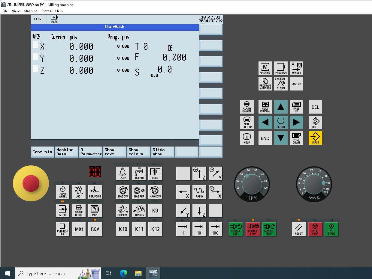 Siemens SINUMERIK 808D On PC
