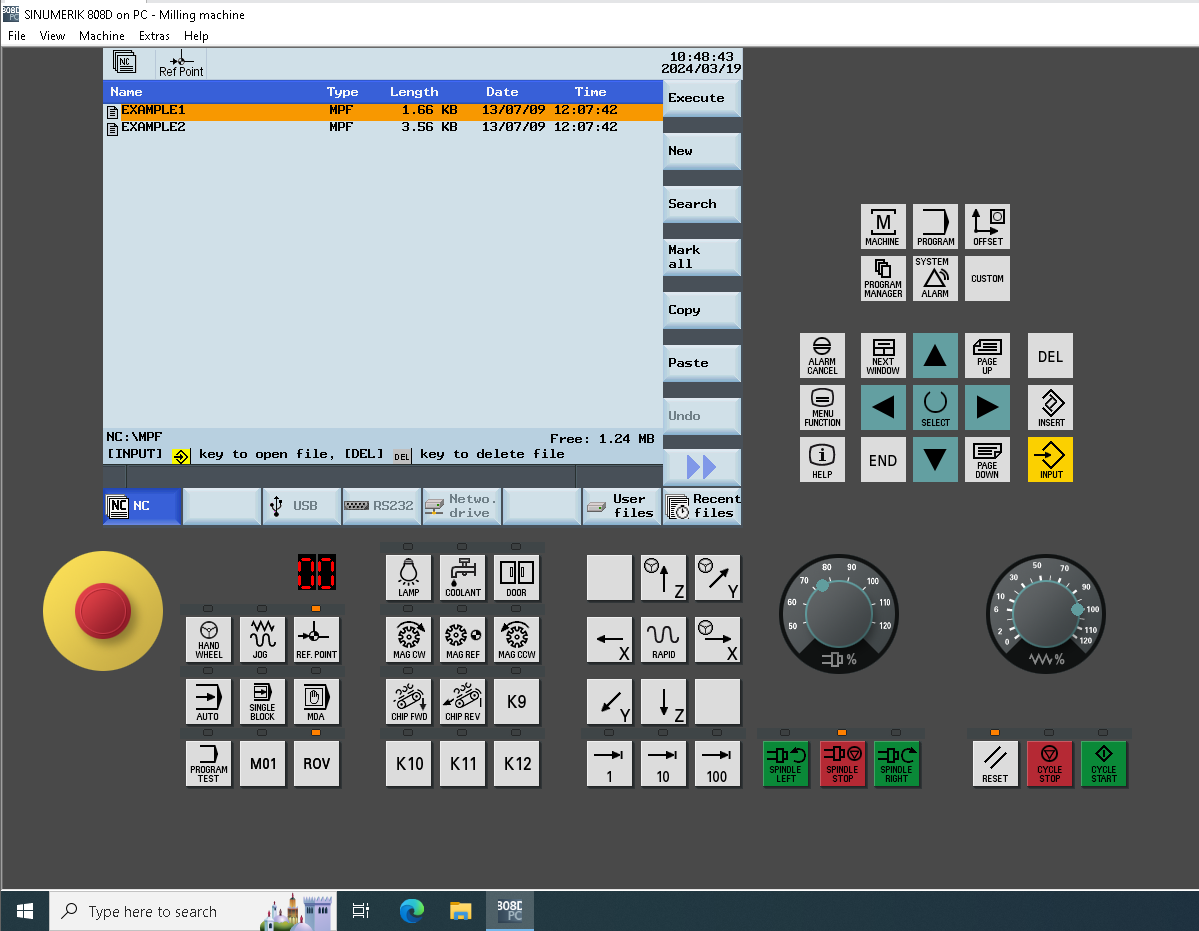 Siemens SINUMERIK 808D On PC